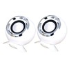 LABRIMP 2pcs Creative USB Powered High Volume Speaker for Desktop