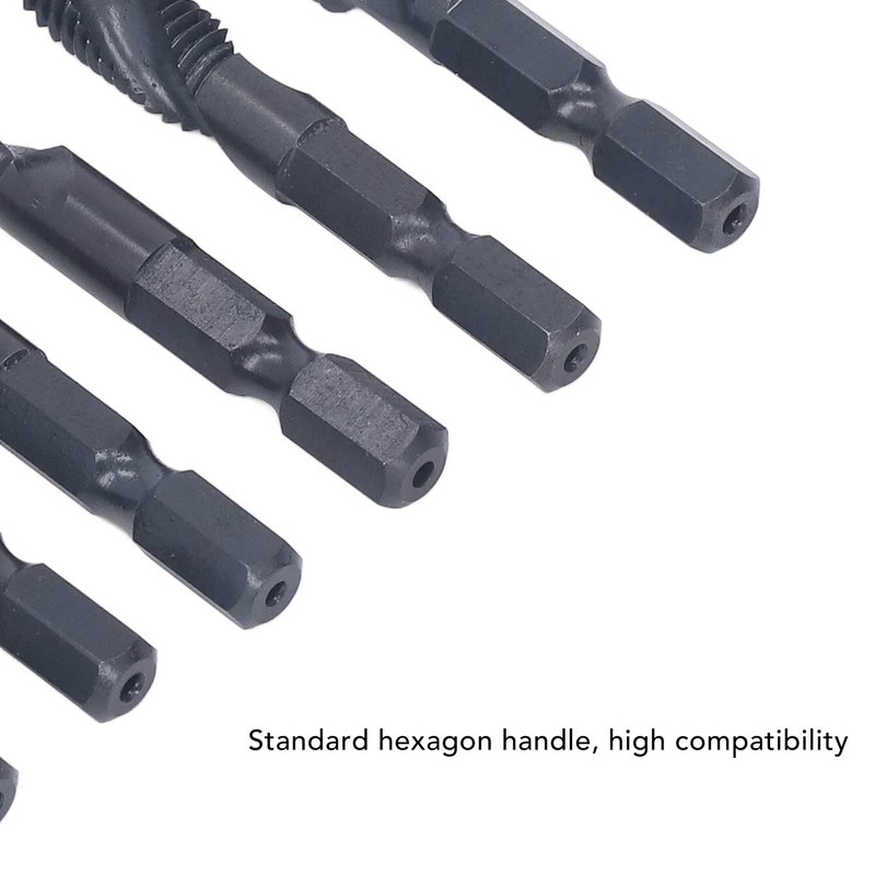 Hex Shank Combination Drill Tap 3 in 1 High Speed