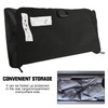 D-Lumina Soft Top Window Storage Bag Compatible with Jeep Wrangler