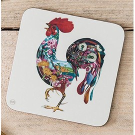 Daniel Mackie Designs 1 coaster - Rooster Coaster Drinks Mat