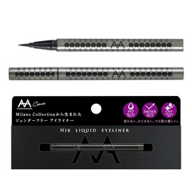 ATSUSHI NAKASHIMA Cosme Nib Liquid Eyeliner [Black x Black] Atsushina Kashima Cosmetics Liquid Waterproof
