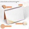 VNNOPG A4 Sketchbook 120 Pages/60 Pages Spiral Bound Drawing Pad