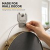40 lb Claw Drywall Picture Hangers for Frames, Mirrors &