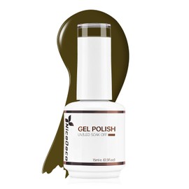 Nicedeco Hema Free Cruelty Free Vegan Gel Nail Polish, High Gloss Long Lasting Soak Off LED U V Gel Polish 1 Pcs 15ml - 343