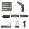KREBS Power Electric Screwdriver, 4V Max 5Nm Cordless Screwdriver Rechargeable