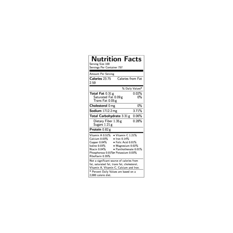 Texas Pete Hotter Hot Sauce, 1 Gallon