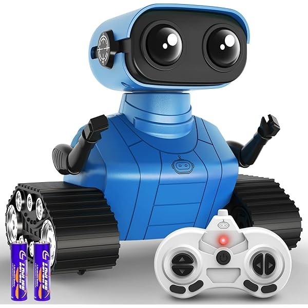 Hamourd Robot Toys for Boys Girls, Rechargeable Remote Control Emo