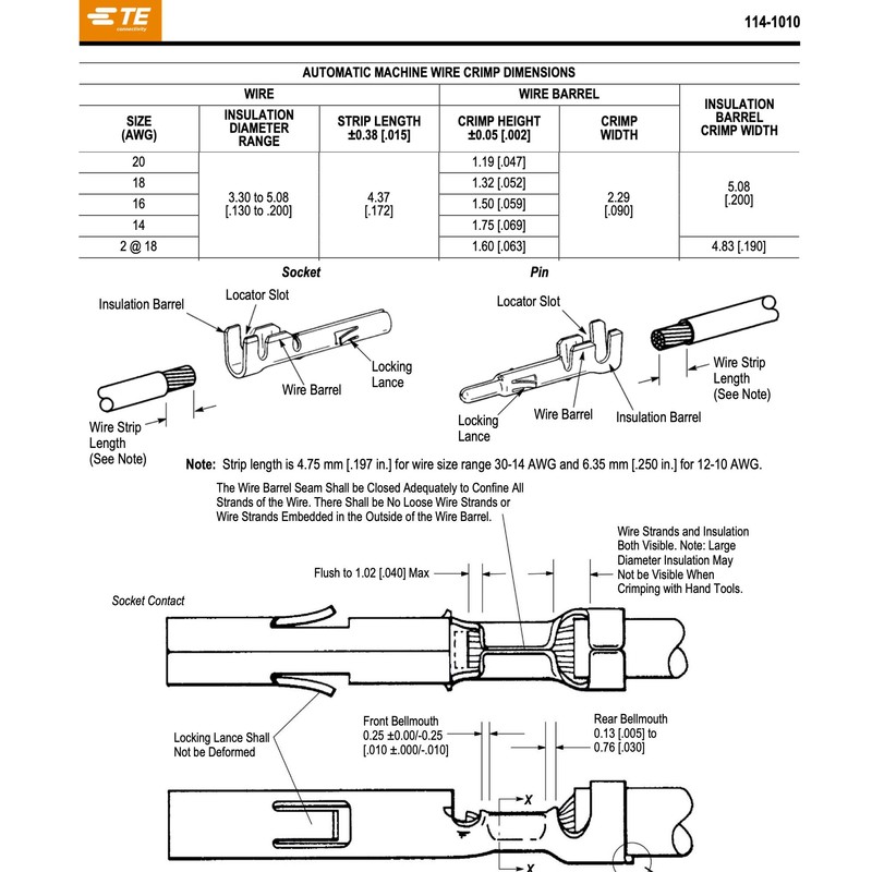 TE/AMP 3-Pin 20A Sealed Mate N Lok Wiring Connector 2.13mm