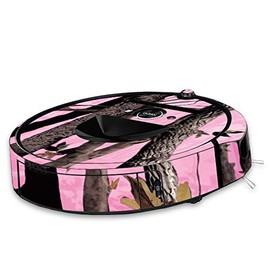 MightySkins Skin Compatible With iRobot Roomba i7 Robot Vacuum - Pink Tree Camo | Protective, Durable, and Unique Vinyl Decal wrap cover | Easy To Apply, Remove, and Change Styles | Made in the USA