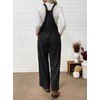 Happy Sailed Jumpsuits for Women Casual Fall Corduroy Adjustable Strap