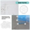 Pack of 220 Plastic Underlay Plates, Plastic Insulation Disc, Insulation