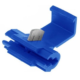 UKCable-Ties 25x Blue Wire Connectors Quick Splice Terminals Crimp Electrical