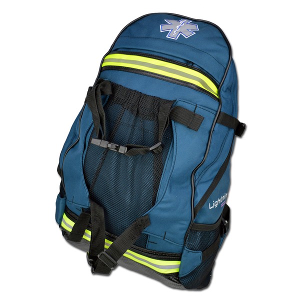 Lightning X EMS Special Events First Aid EMT First Responder Trauma Backpack BLS Bag - Navy Blue
