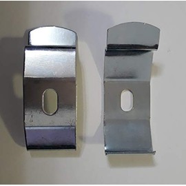 3 pcs - 1.5" (1 1/2") Vertical Blind Ceiling Mount Bracket Clips-Install Bracket