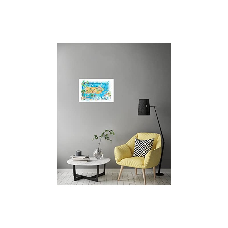 artboxONE Poster 30 x 20 cm Travel Puerto Rico Islands