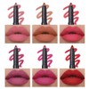 6 Pcs Matte Lipstick Set High Pigment Lip Crayon Waterproof