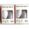 IKEA RYET LED bulb E12 200 lumen 2packx2/4 Bulbs 35mmX91mm,