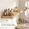 Dreamland 40in Deep Floating Shelves for Wall, Rustic Wall Shelves