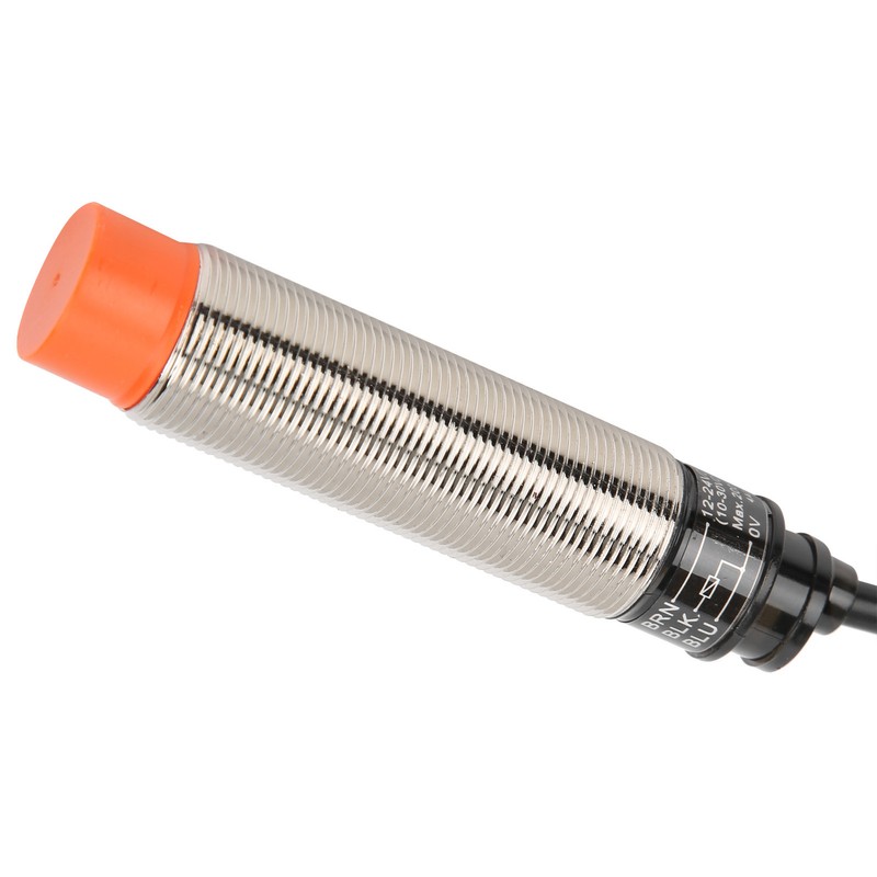 BERM Proximity Switch 3‑Wire NC Cylindrical Detection Sensor PRL18-8DP2 10-30VDC