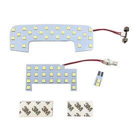 Jimny JB64W Room Lamp, JB74W SUZUKI Jimny Sierra LED Room Light, White 3-Piece Set, Easy Installation, Includes Dedicated Tools