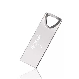 PSA COMPUTO Y PAPELERIA Kit de 10 Memorias USB 4GEEK Bulk 8GB Plata a Granel Ideal para Transferencia de Fotos, Música y Documentos