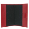Soft Leather Golf Scorecard Holder 2315 Poppy