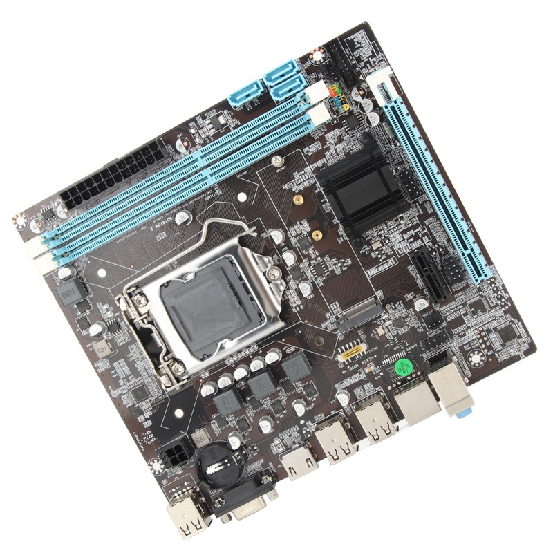 H61 Mining Mainboard LGA 1155 Support NVME M.2 WiFi VGA