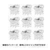 DERRON Mini Hairpin Bangs Hair Pin Simple 50pcs Black and