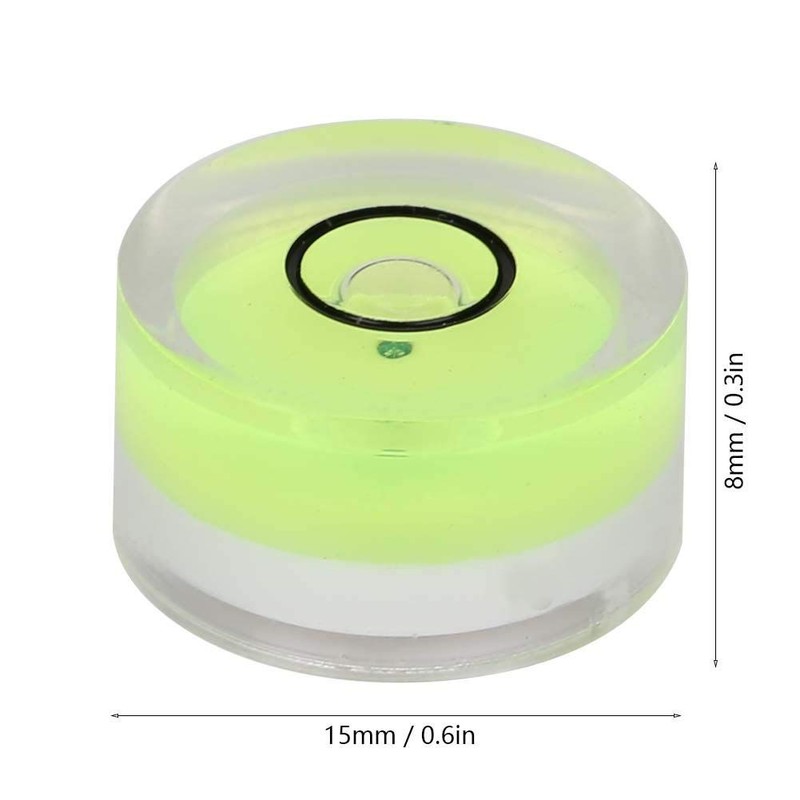 Bubble Level Measuring Tools, Akozon Pack of 5 15 mm