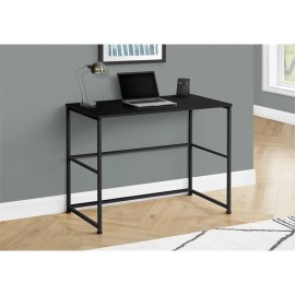 Monarch Computer Desk Home Office Laptop Storage Drawers 40"L Work Metal Black