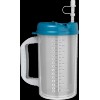 Whirley Drink Works 32 oz Hospital Mug with Pearl Blue