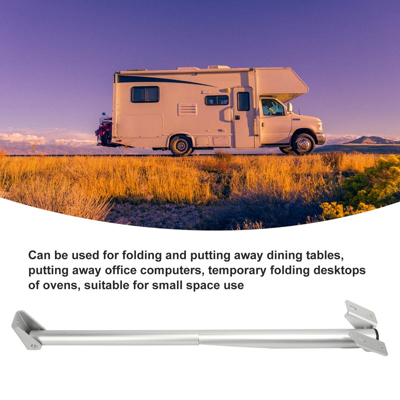 Counter Extension Bracket Rod 260‑430mm Aluminium Alloy Folding Shelf Support