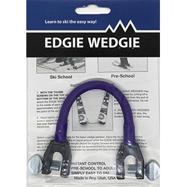 Edgie Wedgie Kids Ski Tip Connector (Purple)