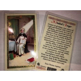 Holy Prayer Cards For The Prayer For A Student's Prayer in English Set of 2