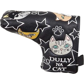 DULLY NA CAT Darina Cat Putter Cover for DN-PC02 Pin Type Black