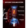 Torchbeam 2026 H4 75000LM LED Upgrade Bulb Bulbs, 6500K Cool