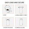 Kimmama 70L Waterproof Laundry Bag Backpack,Heavy Duty Laundry Bag with