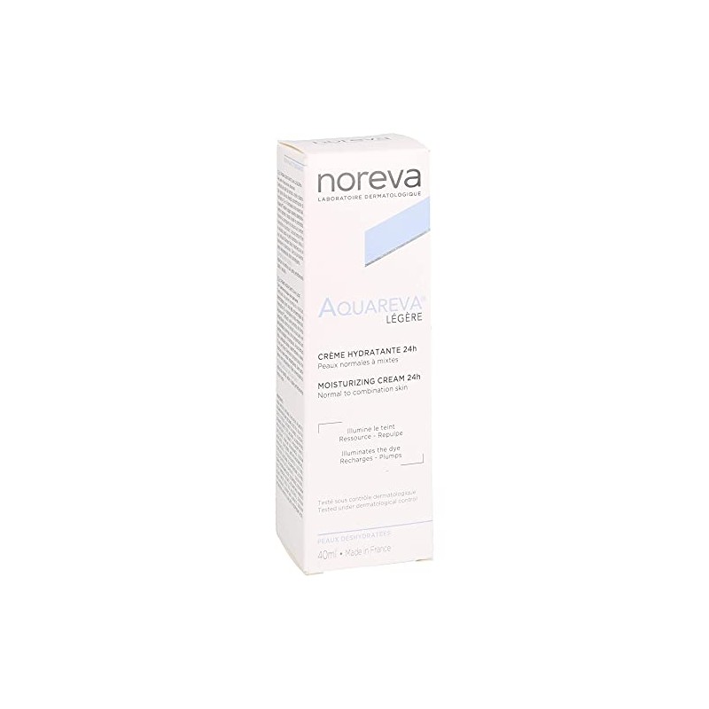 Noreva Aquareva Moiturizing Cream Light Textured 40ml by Noreva