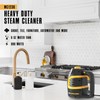 McCulloch MC1230 Handheld Steam Cleaner, 10 Minute Runtime, 11 Accessories: