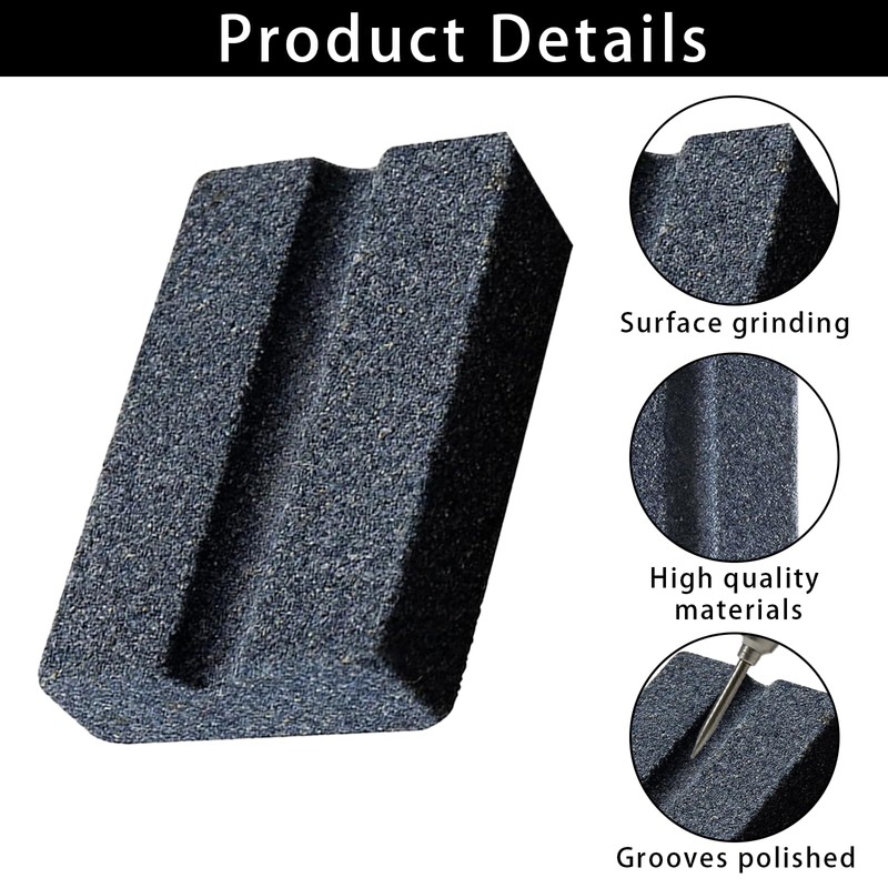 8PCS BMYUK Darts V-Sharp Sharpening Stone for Metal Dart Tips