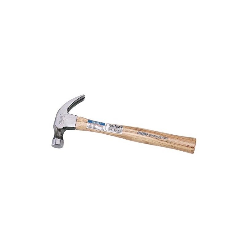 Draper 42496 Hickory Shaft Claw Hammer, 450g