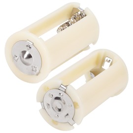 Coliao 6pcs 3 AA to D Size Parallel Battery Convertor Adapter Holder 3 AA to 1 D Converter 1.5V Output Battery Holder Case Box Convert Switcher