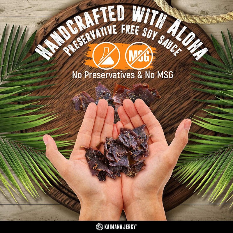 Kaimana Jerky Ahi Tuna Sampler Bundle - All Natural &
