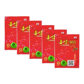 123 UBuy Shop_Korea Power Red Ginseng 365 - Heat Patch - 5 Package/100 Heat Patches (5.2" x 3.7")