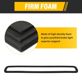 AFEISOL 3rd Third Brake Light High Mount Stop Light Gasket Seal, Compatible with Dodge Ram 1500 2500 3500 High Mount Stop Light Gasket Seal Single-Sided Adhesive