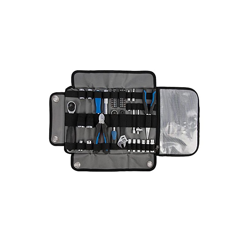 Oxford Toolstash. Compact Roll For Tools. (Tools Not Included), Black