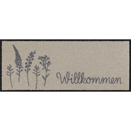 Salonloewe Doormat 030 x 075 cm Welcome Meadow Doormat Indoor Outdoor Dirt Trapper Mat Clean Running Carpet