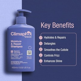 CLIMAPLEX Shampoo Hidratante y Reparador 400ml