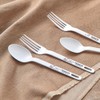 Enameled Peanuts Hollow Dessert Fork Flying Bowl Size (W x