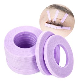 Lunamoon Eye Pads for Eyelash Extension Eyelashes Pads UV Protection Eyelash Extension Pad Eyelash Lifting Eye Gel Patch for Eyelash Extensions 50 Pairs (4 mm Tape x 10 Purple)
